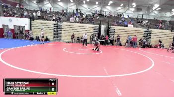 78-85 lbs Round 3 - Grayson Babjak, Bulldog Premier WC vs Mark Szypczak, Bulldog Premier WC