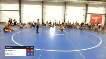 51 kg Prelims - Mason Wagner, Lion's Den Wrestling Club vs Benjamin Fanelli, Easton Gold Medal