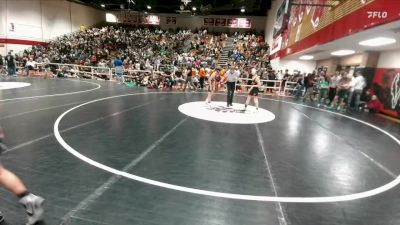 90B Quarterfinal - Tracen Barton, Riverton Middle School vs Connor Fedder, Powell Middle School