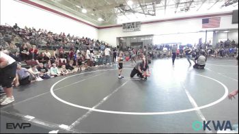43 lbs Round Of 16 - Brycen Leal, Jacket Wrestling Club vs Malakai King, OKC Saints Wrestling