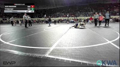 92 lbs Final - Jack Maguire, Chandler Takedown Club vs Tyton Ray, Prodigy Elite Wrestling