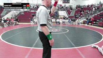 126 lbs Semis & 3rd Wb (16 Team) - Aiden Hitt, Woodward Academy vs Brandon Enriquez-Hernandez, Newnan