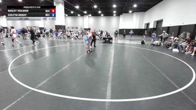 157 lbs Bailey Holman, California Red vs Coltyn Reedy, Ohio Scarlet