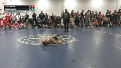55 lbs Quarterfinal - Jase Dalton, CA vs Colvin Smith, PA