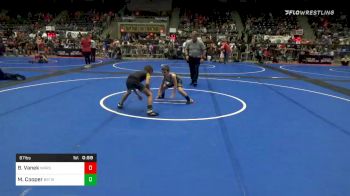 67 lbs Prelims - Bryson Vanek, Warriors vs Mason Cooper, Bristow