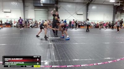 100 lbs Round 1 - Miyon Alkubechy, TCWC vs Preston Bartolini, Carolina Reapers