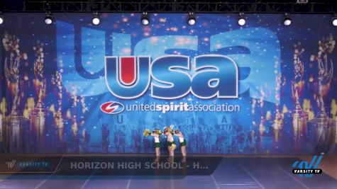 Horizon High School - Horizon Varsity Pom [2022 Varsity - Song/Pom - Advanced] 2022 USA Nationals: Spirit/College/Junior