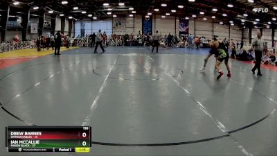 110 lbs Rd# 10- 4:00pm Saturday Final Pool - Drew Barnes, Untouchables vs Ian McCallie, Minion Black