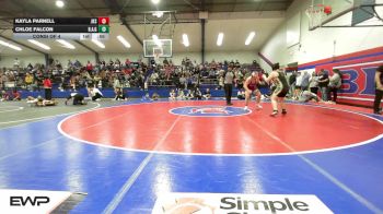 235 lbs Consi Of 4 - Kayla Parnell, Jenks vs Chloe Falcon, Broken Arrow Girls