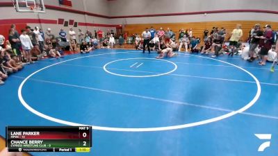 105 lbs Round 2 (6 Team) - Lane Parker, MPWC vs Chance Berry, Cypress Wrestling Club