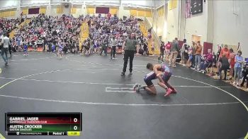 101 lbs Round 1 - Austin Crocker, Gaston Grizzlies vs Gabriel Jager, Summerville Takedown Club