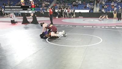 235 lbs Consolation - Emma McDonough, Whittier vs Sophia Domitrovich, Keene