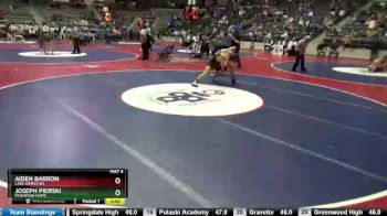 5A 160 lbs Quarterfinal - Joseph Pierski, Mountain Home vs Aiden Barron, Lake Hamilton