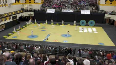 Northview HS "Brazil IN" at 2025 WGI Guard Mideast Power Regional