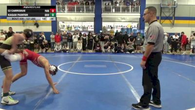 127 lbs Consy 2 - Cj Carrodus, Parkersburg-WV vs Kagan Painter, Grove City
