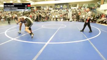 165 lbs Semifinal - Col Williams, Spring Creek vs Lorenzo Pedraza, Skyview ID