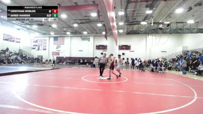 150 lbs Round Of 32 - Cristhian Robles, New Fairfield vs Jared Hansen, Killingly