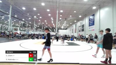 75 lbs Rr Rnd 4 - Connor Clark, Kraken Blue vs Cole Kokinda, Keystone Krush