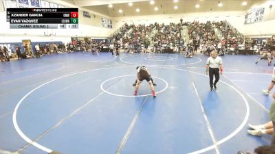 138 lbs Champ. Round 2 - Evan Vazquez, Lion Of Judah Wrestling Academ vs Xzander Garcia, OC Mayan WC