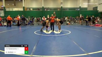 220 lbs Consolation - Alex Semenenko, McKEE STATEN ISLAND TECH vs Anthony Bottelo, Ponaganset