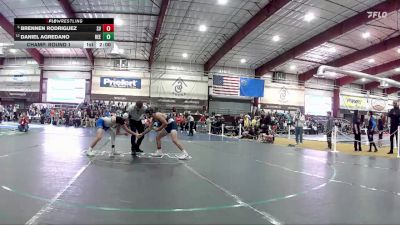 120 lbs Champ. Round 1 - Brennen Rodriguez, Spring Valley vs Daniel Agredano, Reed