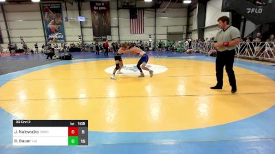 100 lbs Rr Rnd 3 - James Nalewajko, OBWC Bazooka vs Braxtyn Bauer, The Fort Hammers