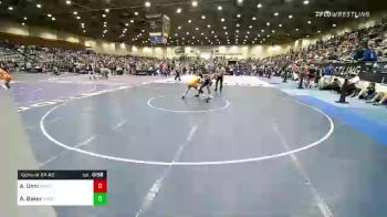 135 lbs Consi Of 64 #2 - Arjun Unni, Westview vs Ashton Baker, Askeo International Matclub