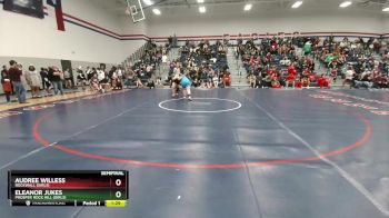 185 lbs Semifinal - Audree Willess, Rockwall (Girls) vs Eleanor Jukes, Prosper Rock Hill (Girls)