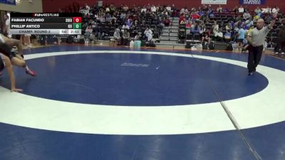 165 lbs Champ. Round 2 - Fabian Facundo, Southeastern vs Phillip Antico, Keiser University