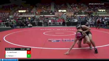 138 lbs Cons. Round 2 - Bodi Isenhower, LaCygne-Prairie View vs Quinton Nelson, Hoyt-Royal Valley