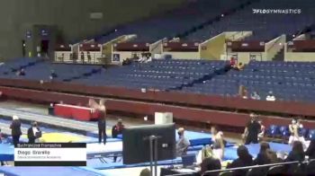 Diego  Granillo  - Sychronized Trampoline, Clovis Gymnastics Academy  - 2021 Region 3 T&T Championships