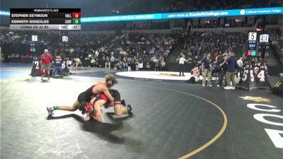 150 lbs Consi Of 32 #2 - Stephen Seymour, Hollister (CC) vs Kenneth Gonzales, Central (CS)