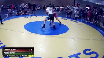 163 lbs Quarterfinal - Carson Howell, Vacaville Wrestling Club vs Adrien Reyes, Clovis High