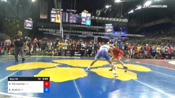 126 lbs Rnd Of 128 - Ryan Parmenter, Massachusetts vs Kaden Kuenzi, Oregon