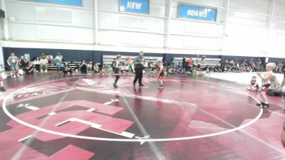 76 lbs Round Robin 2 - Waylon Wellman, Ground Zero Red-YTH vs Ryan Djukic, AWC Baby Faced Assassins - YTH