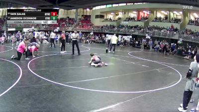 60 lbs Cons. Round 3 - Jameson OConnor, Gretna Youth Wrestling Club vs Tate Salas, McCook Youth Wrestling Club