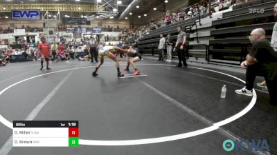 88 lbs Rr Rnd 2 - Dylan Miller, Standfast OKC vs Daeton Brown, Shelton Wrestling Academy