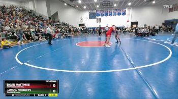 215 lbs Semifinal - Davin Mattimoe, Cheyenne Central vs Jaxson Viergets, Thunder Basin