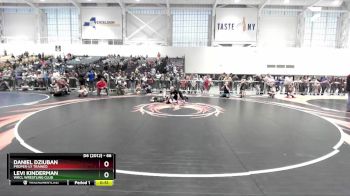 66 lbs Champ. Round 2 - Levi Kinderman, WRCL Wrestling Club vs Daniel Dziuban, Proper-ly Trained