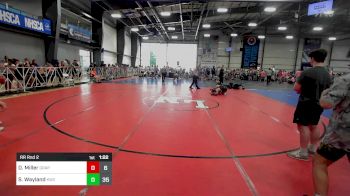 160 lbs Rr Rnd 2 - Dylan Miller, Grapplers Garage vs Seth Wayland, Kraken Elite