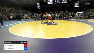 285 lbs Rnd Of 32 - Wyatt Schmitt, IL vs Chase Baker, WA