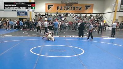 165White lbs Final - Sam Beckett, Penn State vs Alejandro Herrera-Rondon, Clarion