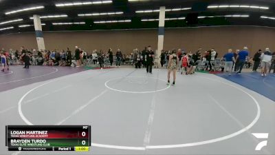 98 lbs Semifinal - Brayden Turdo, Texas Elite Wrestling Club vs Logan Martinez, Texas Wrestling Academy