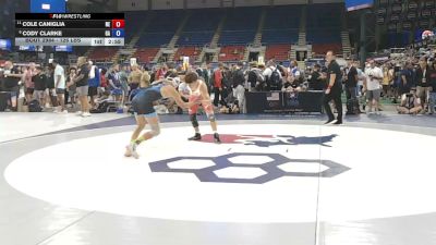 126 lbs Champ. Rd Of 16 - Cole Caniglia, Nebraska vs Cody Clarke, Georgia