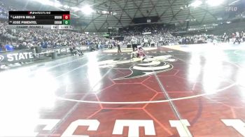 Boys 3A 106 lbs Champ. Round 2 - Jose Pimentel, Southridge vs Laedyn Mills, White River