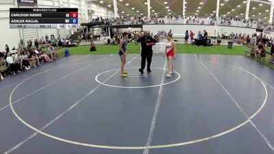 110 lbs Carleigh Radke, Oregon vs Azalea Kallal, Minnesota