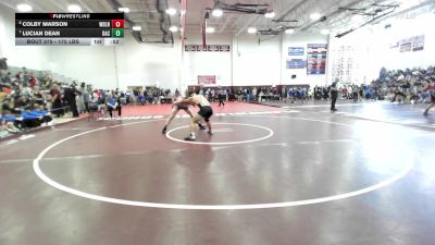 175 lbs Consi Of 4 - Colby Marson, Woodland* vs Lucian Dean, Bacon Academy