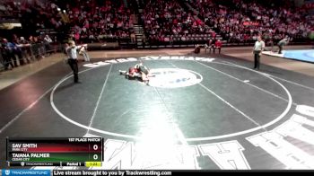 4A 145 lbs 1st Place Match - Taiana Palmer, Cedar City vs Sav Smith, Park City