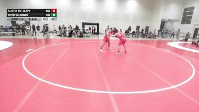 215-285 lbs Cons. Semis - Austin Retzlaff, Wisconsin vs Drew Munson, Iowa