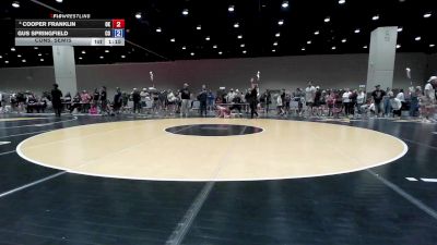 86 lbs Cons. Semis - Cooper Franklin, OK vs Gus Springfield, CO